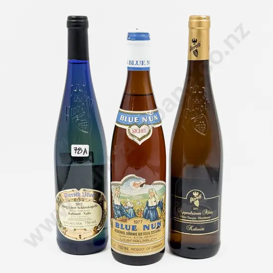3 Bottles Assorted German White Wines