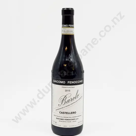 1 Bottle Italian 2015 Giacomo Fenocchio Barolo Castellero