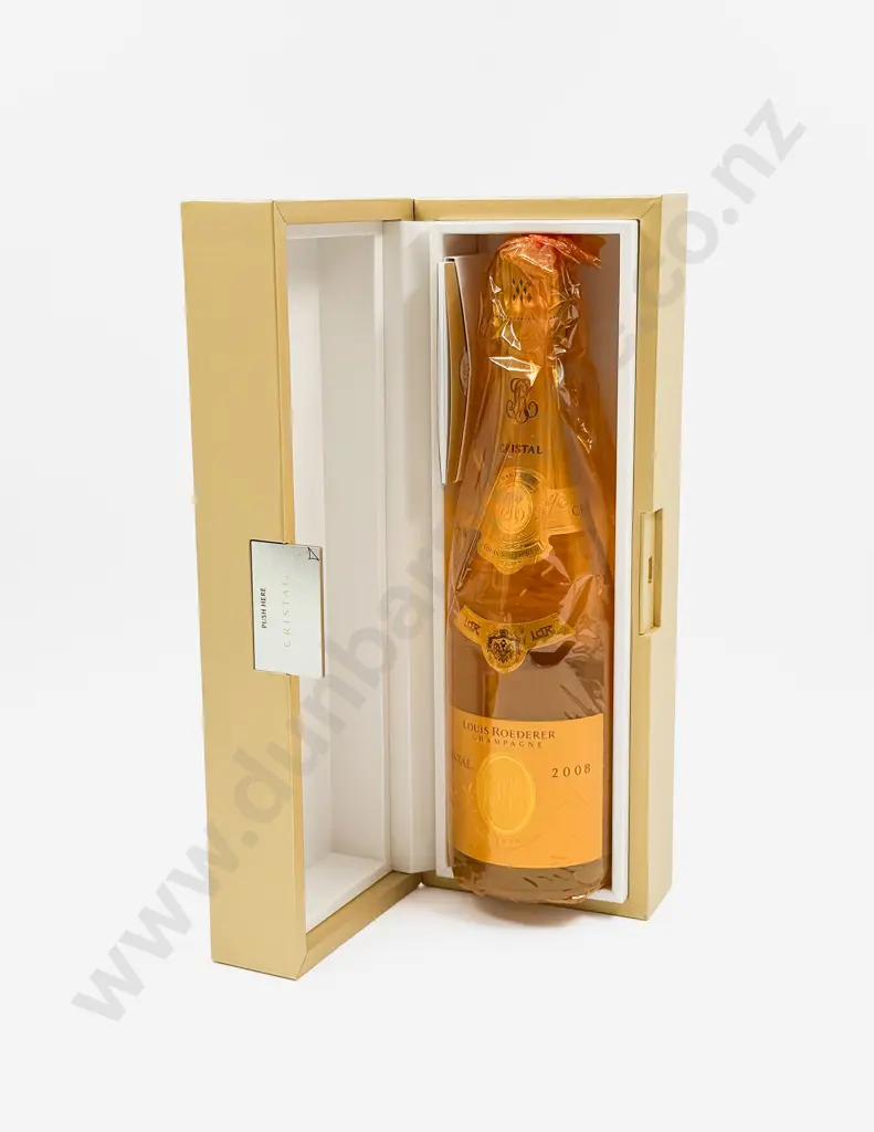 1 bottle 2008 Louis Roederer Champagne “CRISTAL” (presentation boxed) Image 1++