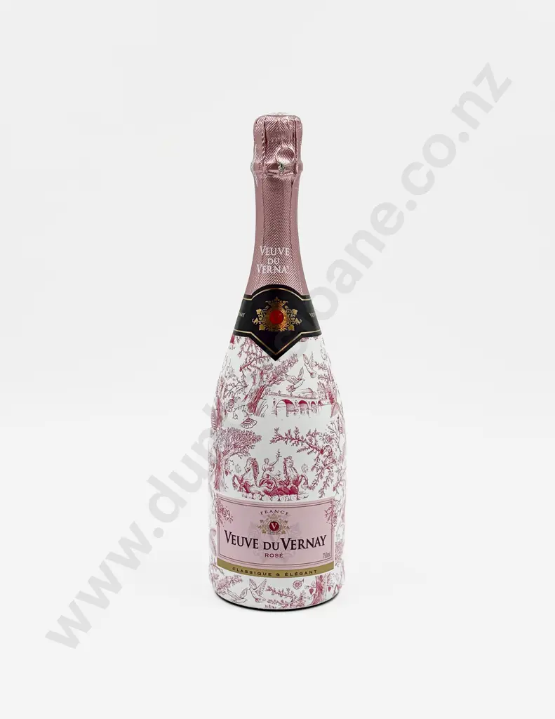 1 bottle Veuve du Vernay “ROSE” Champagne Limited Edition Commemorative Bottling Image 1++