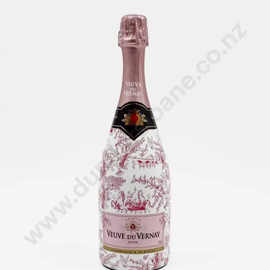 1 bottle Veuve du Vernay “ROSE” Champagne Limited Edition Commemorative Bottling