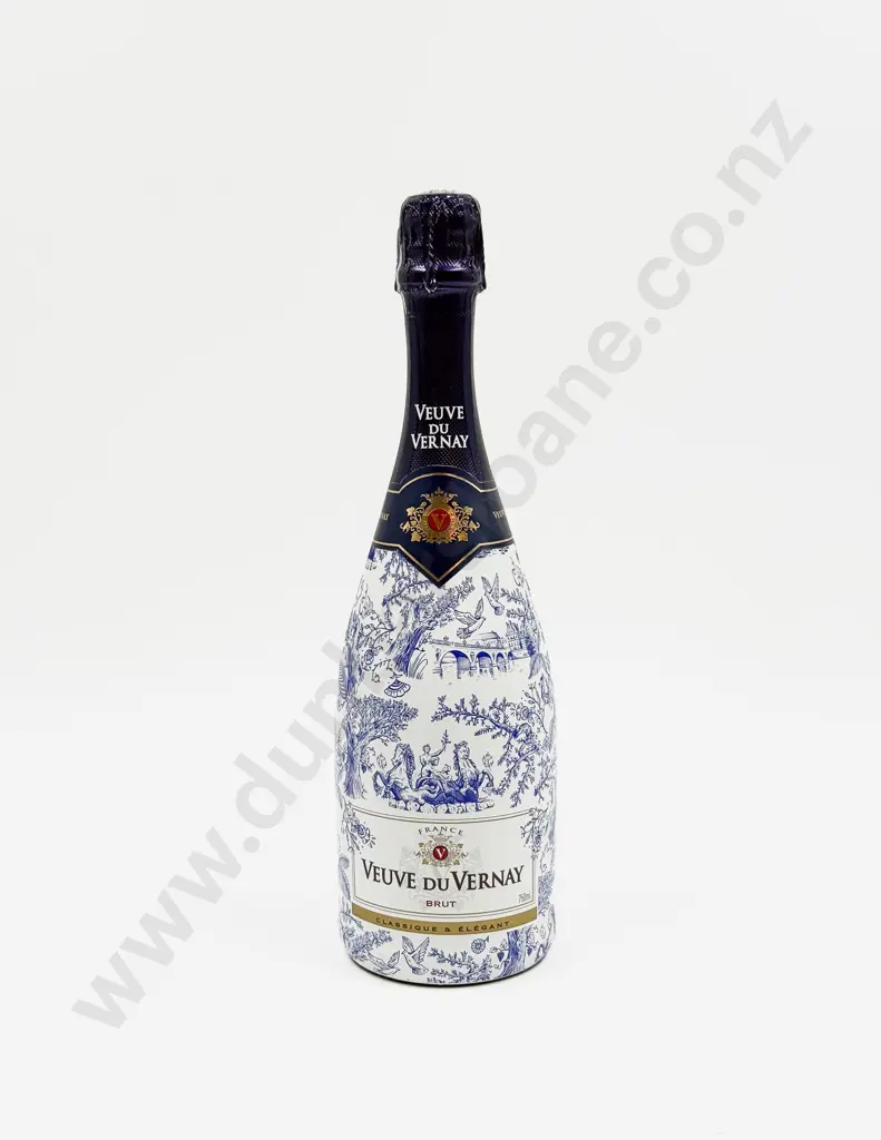 1 bottle Veuve du Vernay "BRUT" Champagne Limited Edition Commemorative Bottling Image 1++