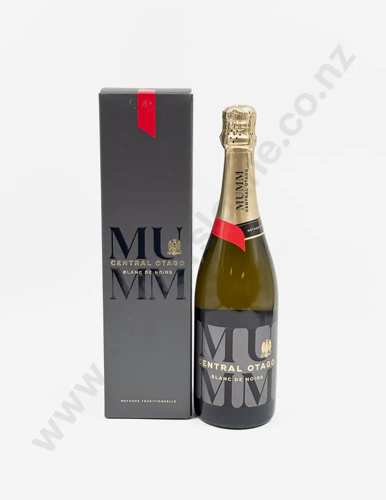 1 bottle NZ MUMM Central Otago Blanc de Noirs (presentation boxed) Image 1++