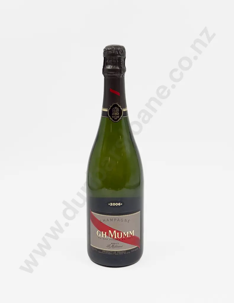 1 Bottle French 2006 G H Mumm Champagne Image 1++