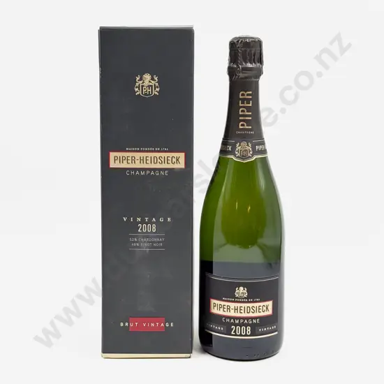 1 Bottle French 2008 Piper-Heidsieck Champagne (boxed)