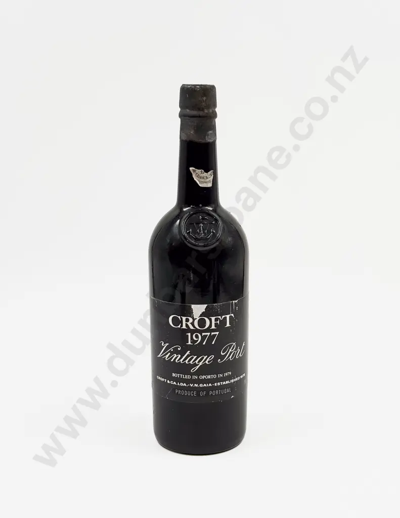 1 Bottle Croft 1977 Vintage Port 750ml Image 1++
