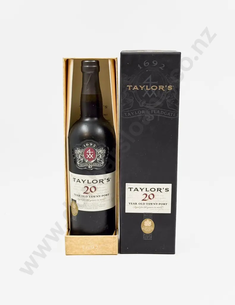 1 Bottle Taylors 20 Year Old Tawny Port 750ml (presentation boxed) Image 1++
