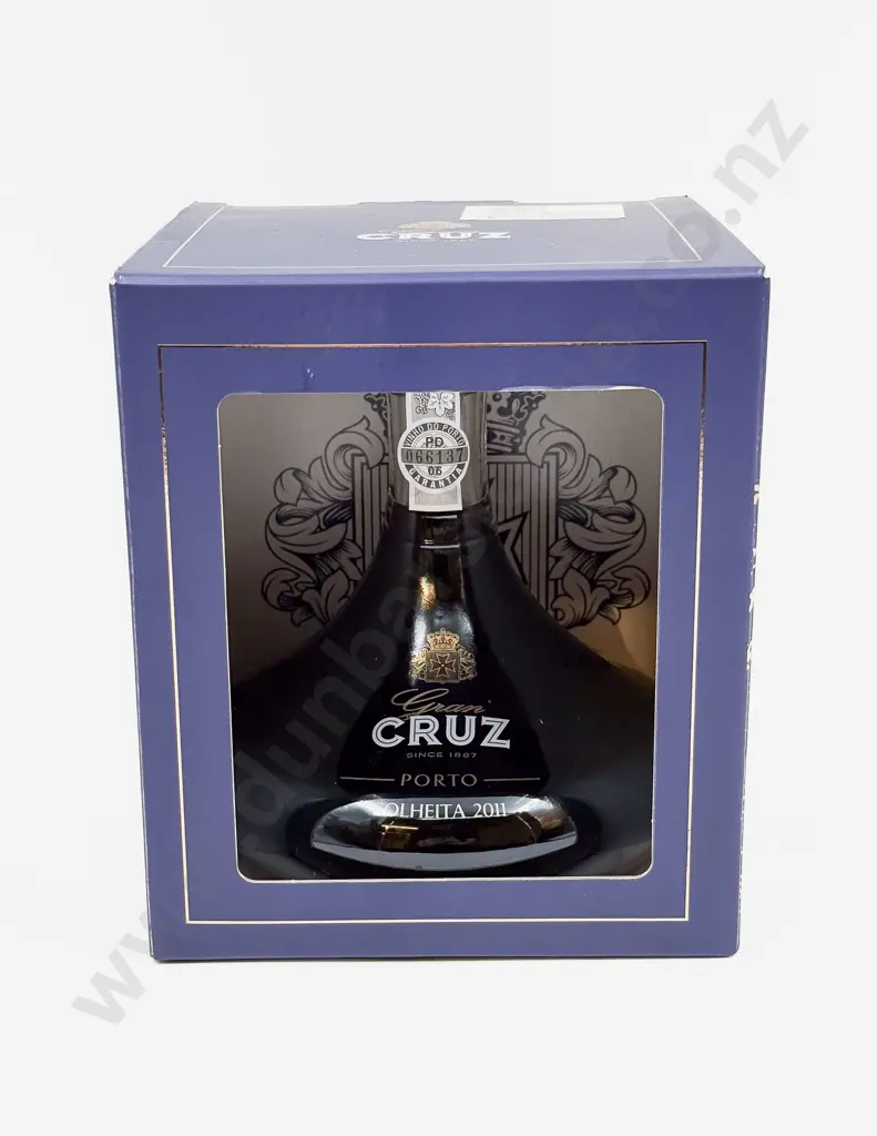 1 bottle 2011 Gran Cruz VINTAGE PORT 750ml 20% (special decanter presentation boxed) Image 1++
