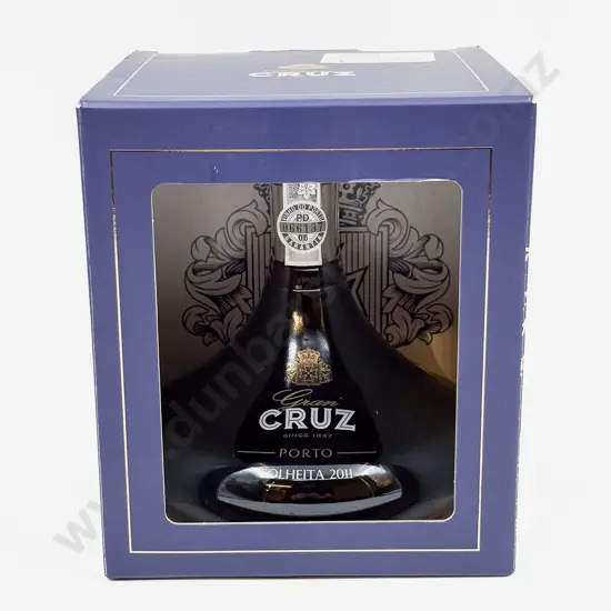 1 bottle 2011 Gran Cruz VINTAGE PORT 750ml 20% (special decanter presentation boxed)