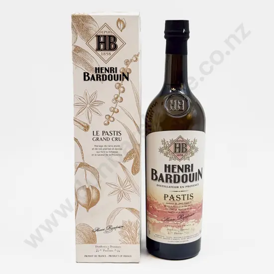 1 Bottle Henri Bardouin Le Pastis Grand Cru (boxed)