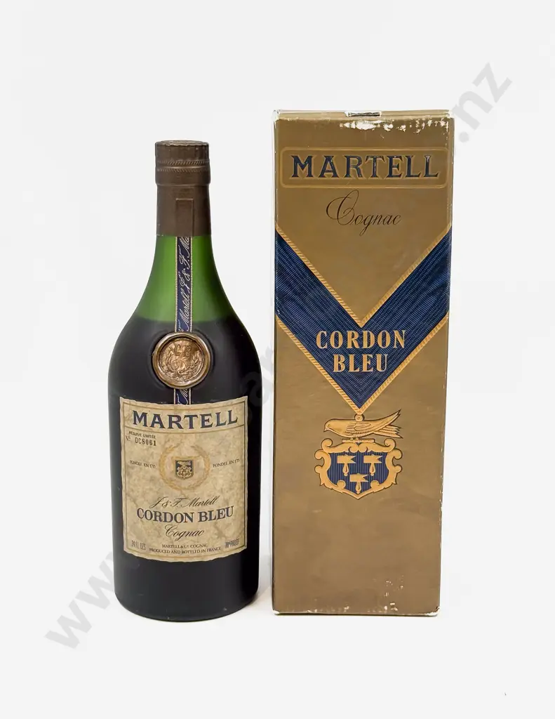 1 Bottle Martell Cordon Bleu Cognac (boxed) Image 1++