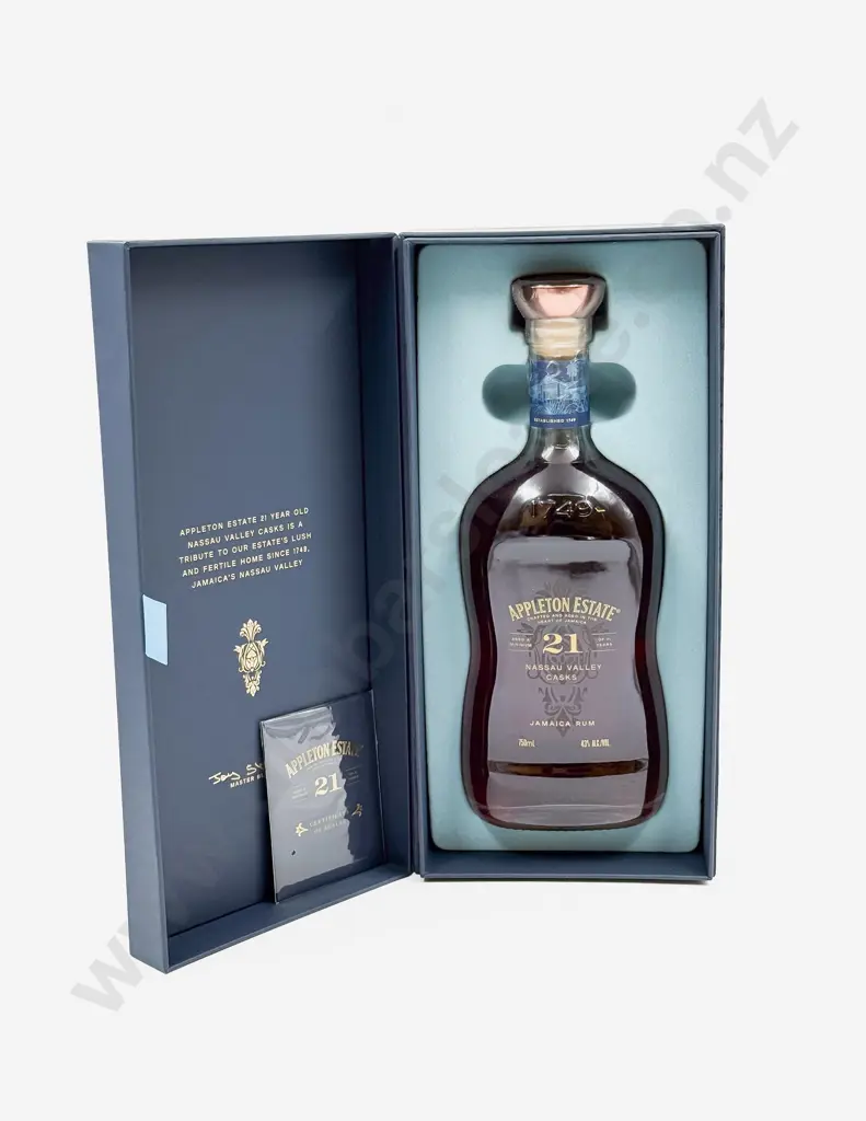 1 bottle Appleton Estate 21 year old “NASSAU VALLEY CASK” Jamaica Rum 750ml 43% Image 1++