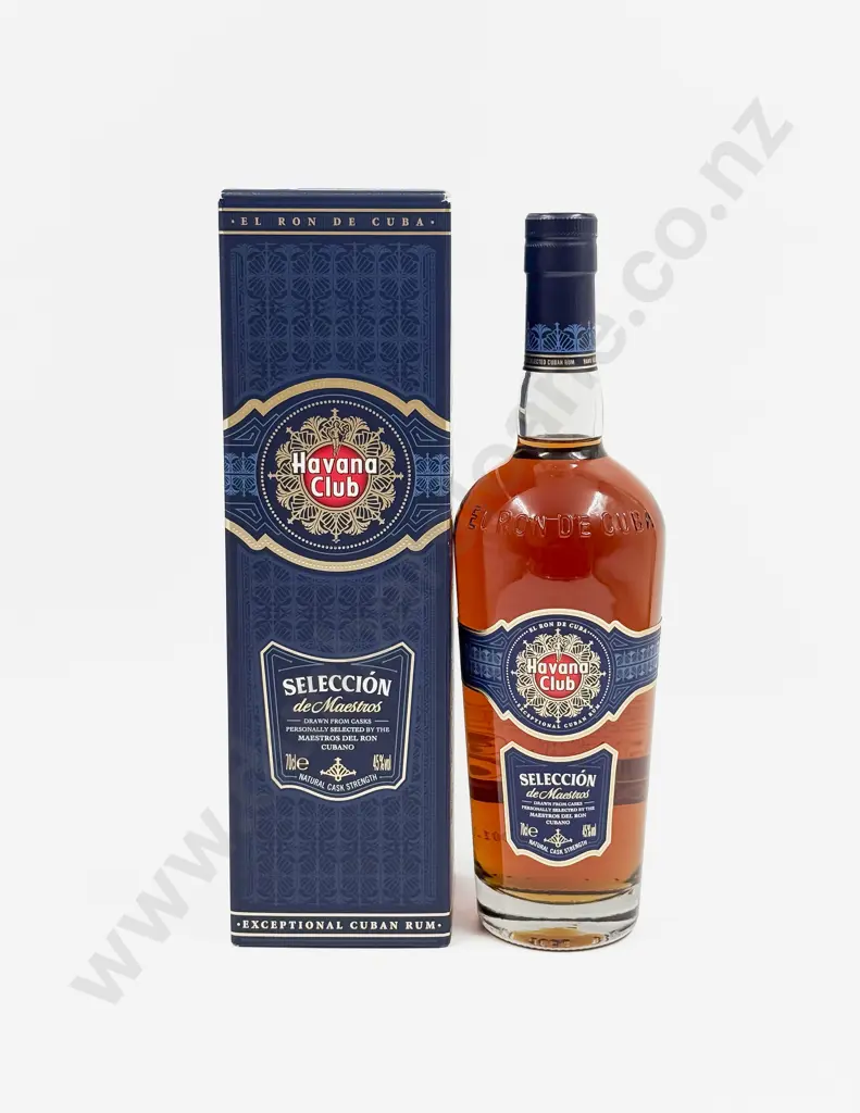1 bottle Havana Club “SELECCION de MAESTROS” Exceptional Cuba Rum 700ml 45% Image 1++
