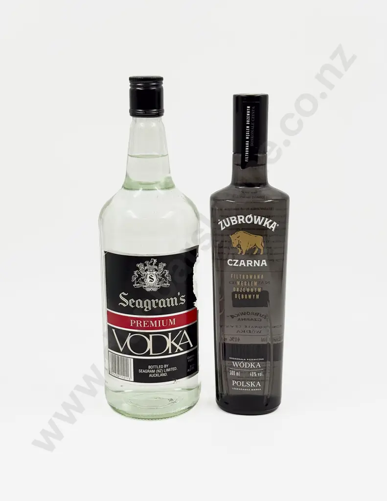 1 Bottle Zubrowka Czarna Wodka 500ml Image 1++