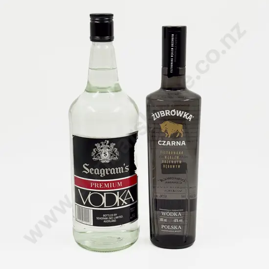 1 Bottle Zubrowka Czarna Wodka 500ml