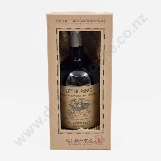 1 Bottle Glenmorangie Single Highland Malt Scotch Whisky Traditional 1l (boxed)
