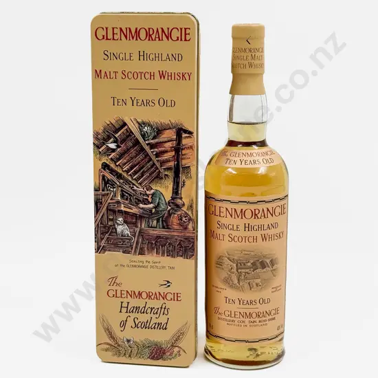 1 Bottle Glenmorangie Single Highland Malt Scotch Whisky 10 Years Old 700ml