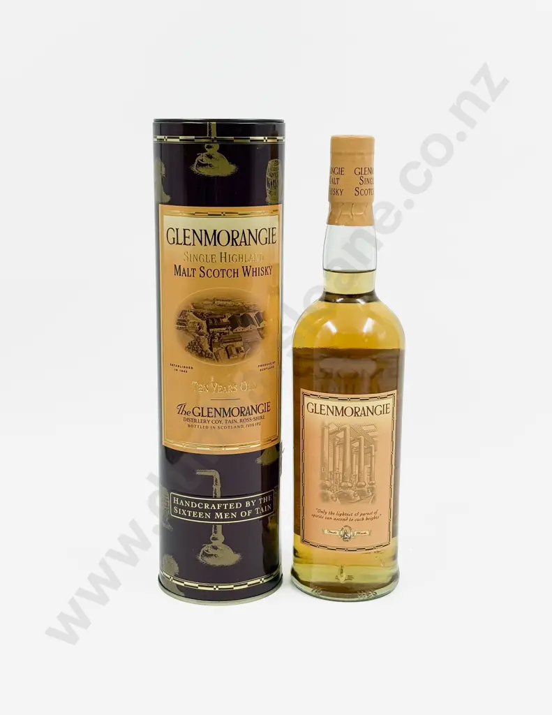1 Bottle Glenmorangie Single Highland Malt Scotch Whisky 10 Years Old 750ml Image 1++