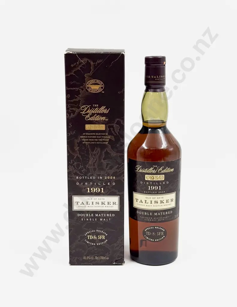 1 Bottle Talisker Single Malt Scotch Whisky The Distillers Edition 700ml (boxed) Image 1++