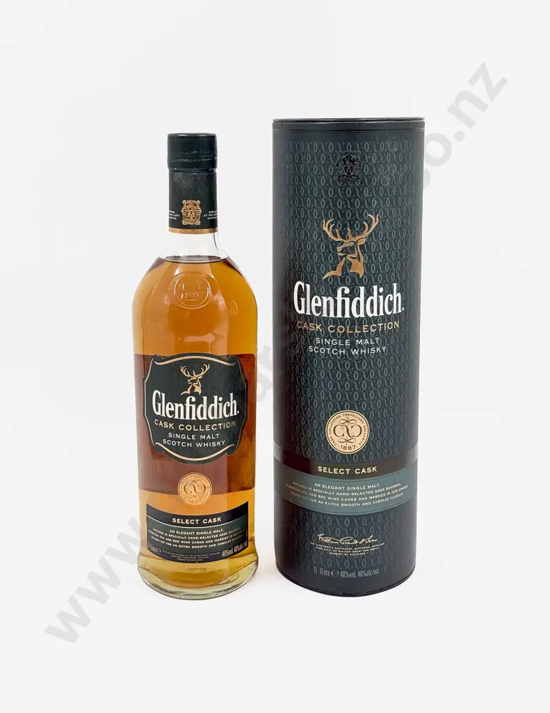 1 Bottle Glenfiddich Cask Collection Single Malt Scotch Whisky 1l (boxed) Image 1++