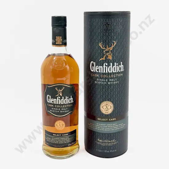 1 Bottle Glenfiddich Cask Collection Single Malt Scotch Whisky 1l (boxed)