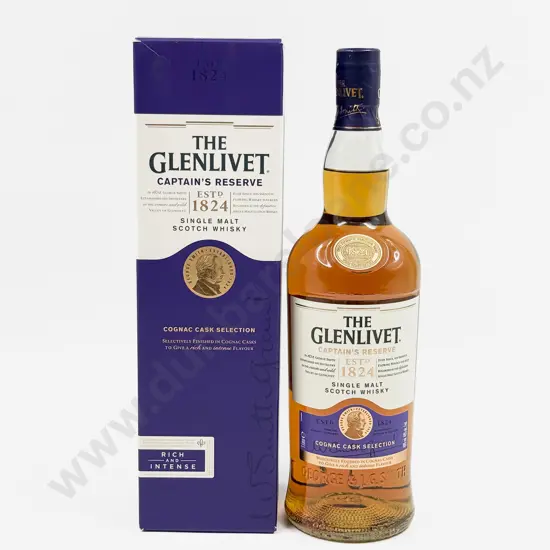 1 Bottle The Glenlivet Single Malt Scotch Whisky Rich & Intense 1l (boxed)