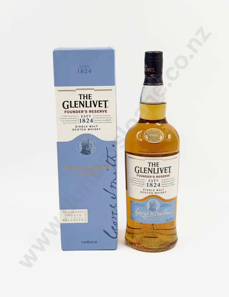 1 Bottle The Glenlivet Single Malt Scotch Whisky Smooth & Balanced 1l Image 1++
