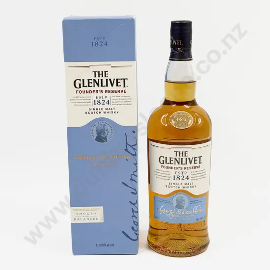 1 Bottle The Glenlivet Single Malt Scotch Whisky Smooth & Balanced 1l