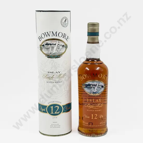 1 Bottle Bowmore Islay Single Malt Scotch Whisky Aged 12 Years 700ml (boxed)