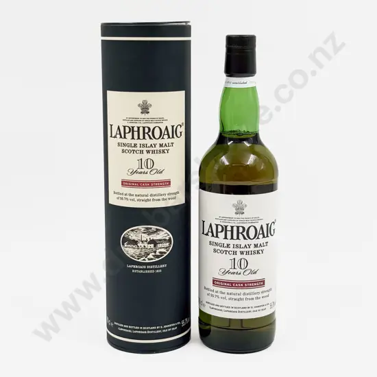 1 Bottle Laphroaig Single Islay Malt Scotch Whisky 10 Years Old 700ml (boxed)