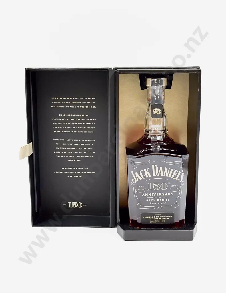1 bottle Jack Daniels 150th ANNIVERSARY blend Tennessee Whiskey 1 litre 50% Image 1++