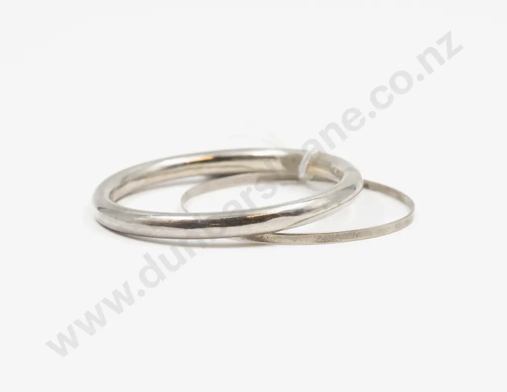 Two S/S Bangles Image 1++