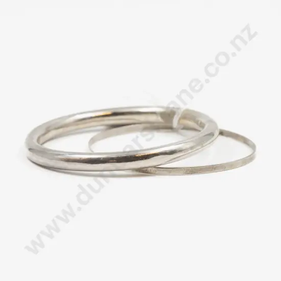 Two S/S Bangles