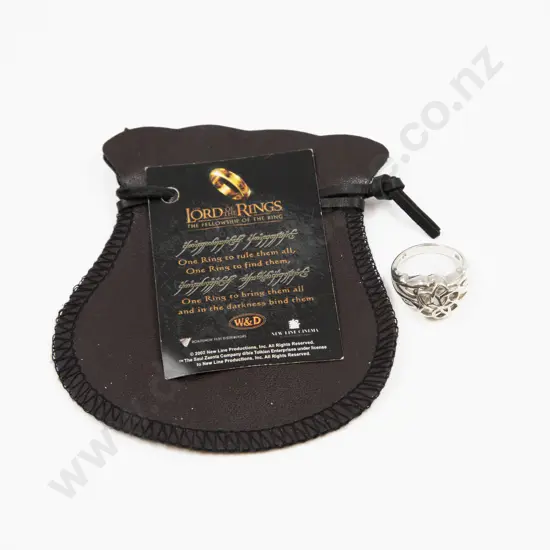 S/S Lord of the Rings Galadriels Nenya Ring of Power Ring