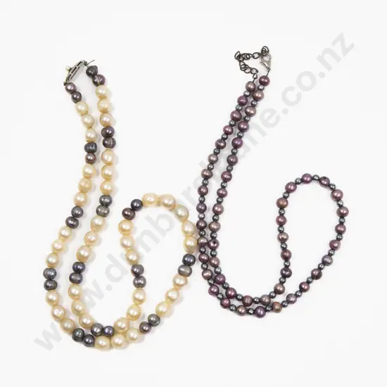 Single Strand Fresh Water Pearl Necklace and Other