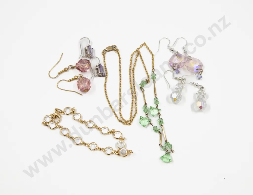 Collection of Crystal Bead Jewellery Image 1++