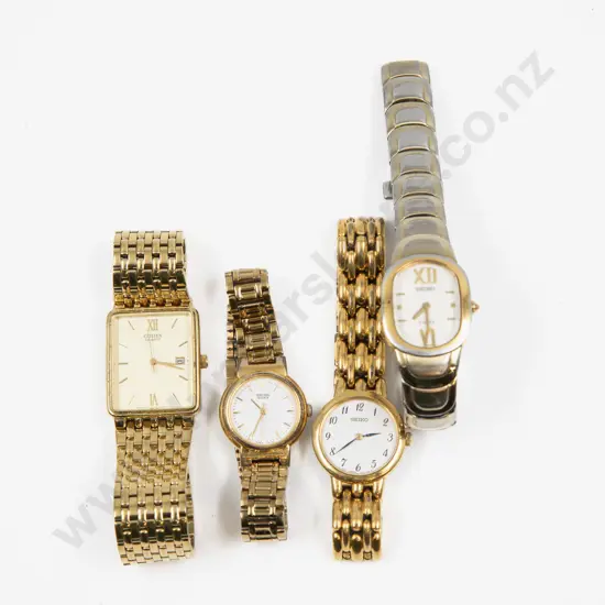 Four Assorted Ladies Wrist Watches