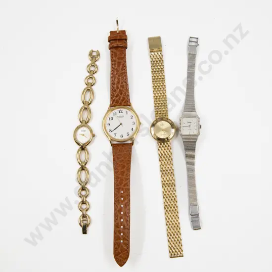 Imitation Cartier Wrist Watch and Three Others