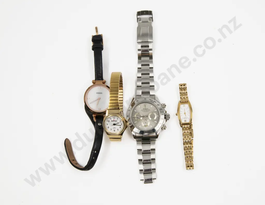 Imitation Rolex Wrist Watch and Three Others Image 1++