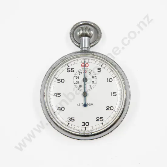 Vintage Nero Lemania Stop Watch