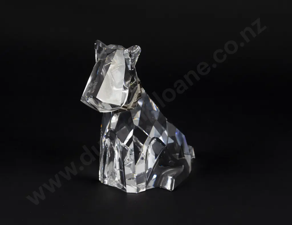 C2002 Boxed Swarovski Crystal 'Symbols' Dog Image 1++
