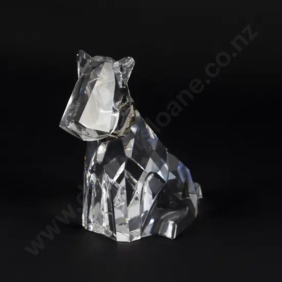 C2002 Boxed Swarovski Crystal 'Symbols' Dog