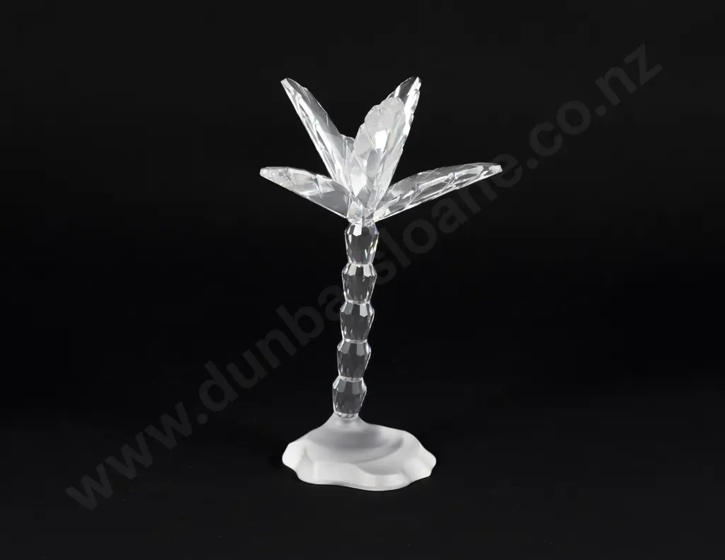 C2004 Boxed Swarovski Crystal 'In the Secret Garden' Palm Tree Image 1++