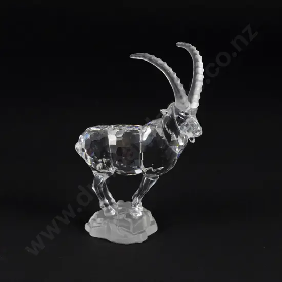 C2001 Boxed Swarovski Crystal 'Endangered Species' Ibex