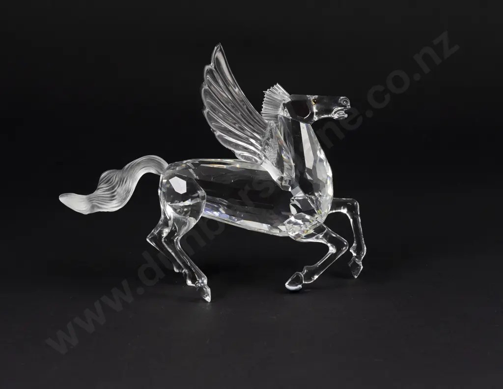 C1998 Boxed Swarovski Crystal 'Fabulous Creatures' Pegasus Image 1++