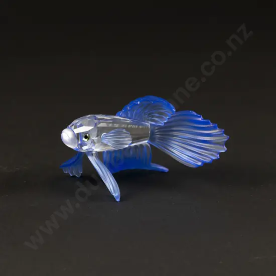 C1999 Boxed Swarovski Crystal 'South Sea' Siamese Fighting Fish