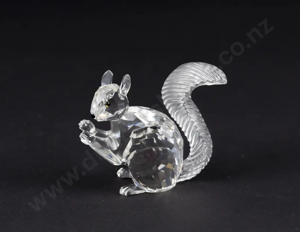 C1997 Boxed 'SCS Anniversary' Swarovski Crystal Squirrel Image 1++