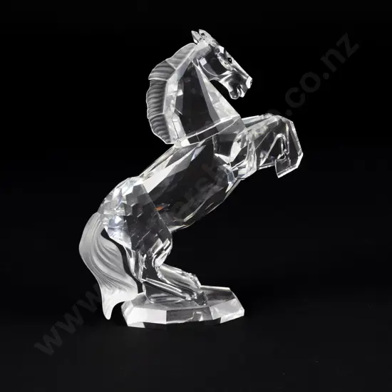 C1993 Boxed Swarovski Crystal 'Horse of Parade' Stallion