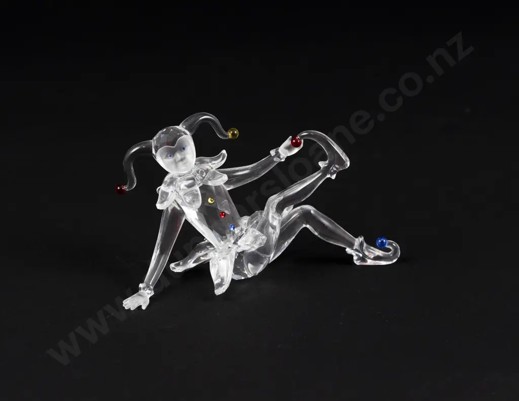 C2002 Boxed Swarovski Crystal 'Fairy Tales' Jester Image 1++