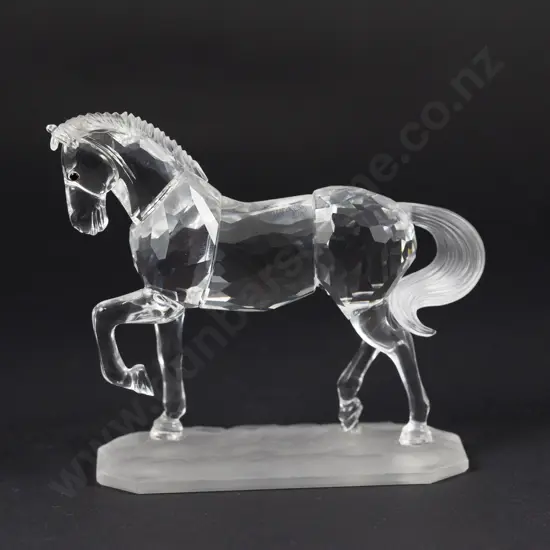 C1998 Boxed Swarovski Crystal 'Horse of Parade' Arabian Stallion